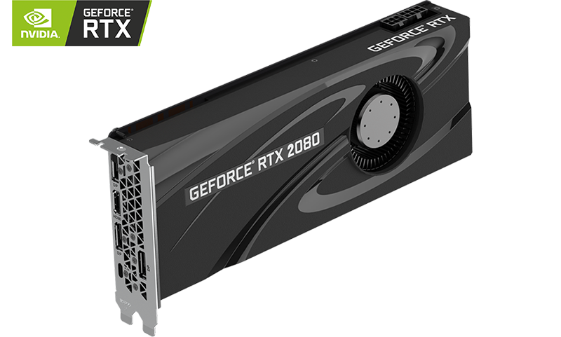 PNY NVIDIA GeForce RTX 2080 8GB Blower Design Turing Graphics Card LN93526 VCG20808BLMPB SCAN UK