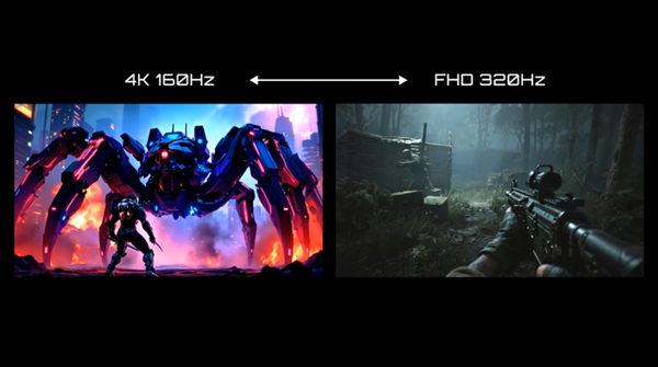 4K monitor display