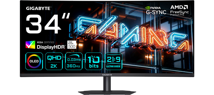 Gigabyte MO34WQC36 Gaming Monitor