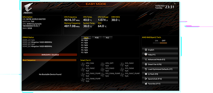 Gigabyte AMD B650M AORUS ELITE AX microATX Motherboard