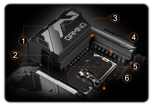 Gigabyte Intel Z790 GAMING X AX DDR5 PCIe 5.0 ATX