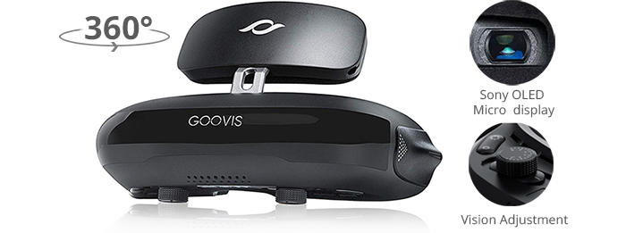 Cinego Goovis G2 VR Theatre Headset 3D 4K 800