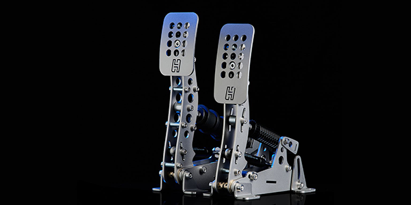 Front side angle of the Ultimate Plus Pedal set.