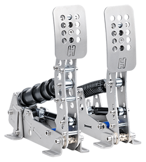 Ultimate+ 2-Pedal Set in Silver from Heusinkveld