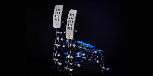 Front side angle of the Ultimate Plus Pedal set.