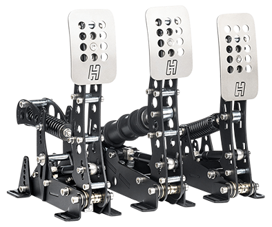 Ultimate+ 3-Pedal in Set Black from Heusinkveld