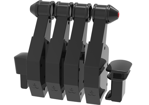 Honeycomb AER-HONEYQA319 Throttle/Lever Pack for Airbus A319 - A380