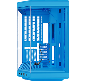View of the front of the case