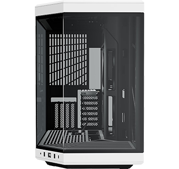 View of the front of the case