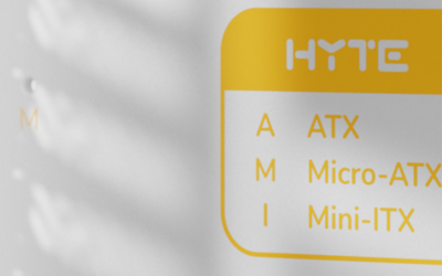 Helpful labels on the case to assist the build process.