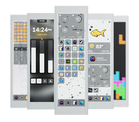 Integrated Touchscreen.
