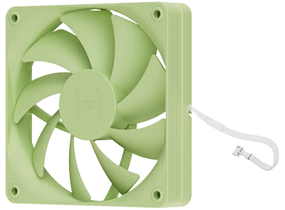 Single fan with PWM lead trailing off