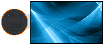 VESA mount depicted