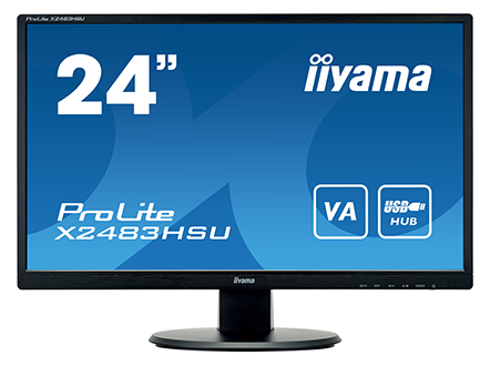 24-inch iiyama ProLite FHD X2483HSU-B5 Monitor