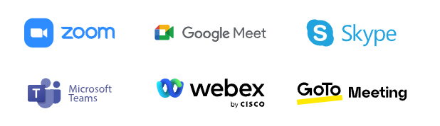 Compatible with popular conference applications