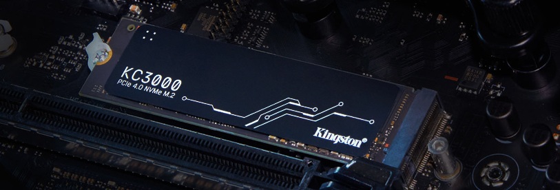Angled shot of SSD