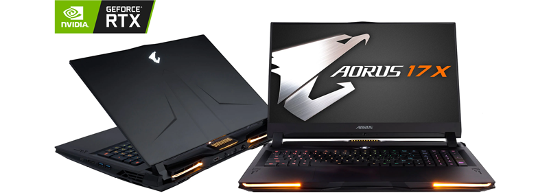 GIGABYTE AORUS 17X Series Gaming Laptop i7 RTX Super GPU