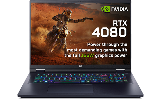Acer Predator Helios 18 PH18-71 18" WQXGA IPS 240Hz Core i9 RTX 4080 ...