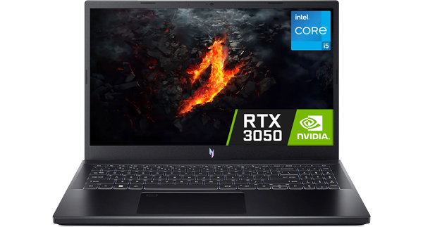 Acer Nitro V 15 ANV15-52 FHD IPS 165Hz Intel i5 RTX 3050 Gaming