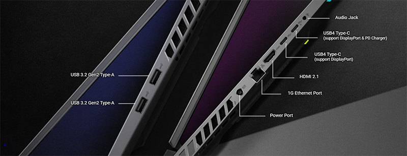 ROG Strix G16 Ports