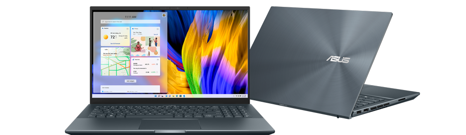 ASUS ZenBook Pro OLED 15" FHD Touch Screen Ryzen 7 Laptop Win11 Home ...