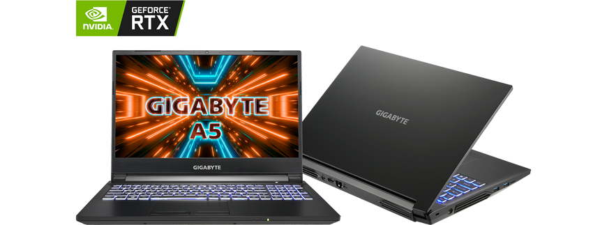 Gigabyte A5 K1 RTX Gaming Laptop