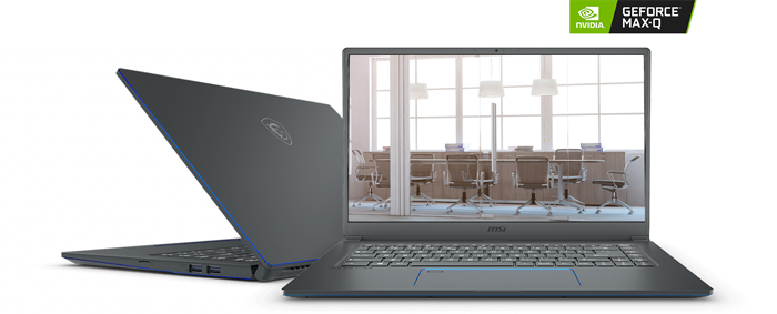 MSI Prestige 1650 GTX Laptop