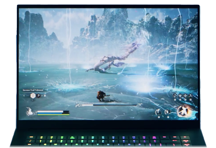 Vibrant gameplay in arctic setting