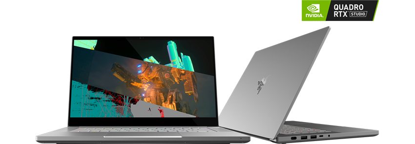 Razer Blade 15 Studio Edition 4K OLED i7 32GB Quadro 1TB Mercury Laptop