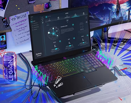 nahimic audio engine open in laptop