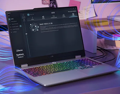 nahimic audio engine open in laptop