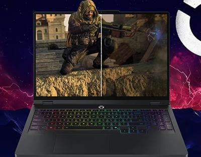 image of gameplay with one side of improved contrast vs traditional IPS panels