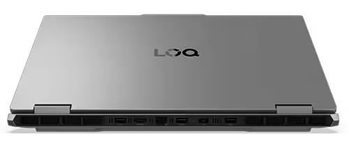 rear I/O of laptop