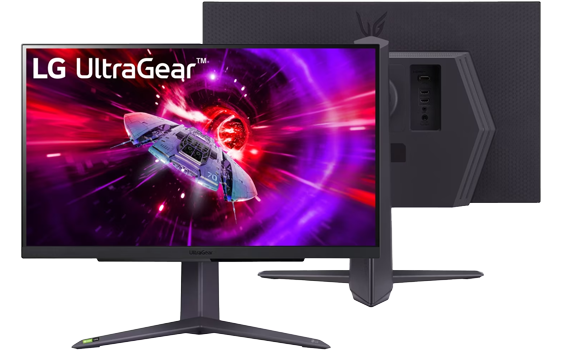 27” LG UltraGear™ 27GR75Q-B QHD Gaming Monitor from LG