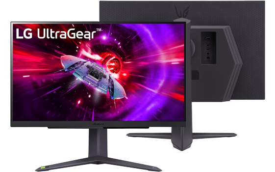 LG 27” UltraGear monitor, 27GR75Q-B.AEK