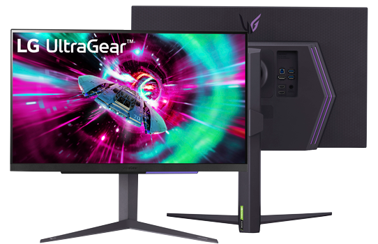 27” LG UltraGear™ 27GR93U-B UHD Gaming Monitor from LG