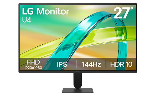 LG U4 27U411B Monitor Hero Image