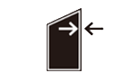 Borderless design icon.