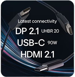 Collage of output connectors