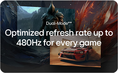 Different monitors at different dual mode settings