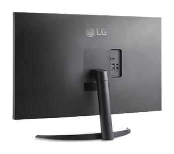 Image of the back of the monitor to showcase the stand