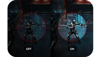 Black Stabilizer being on, helps players to see in darker areas