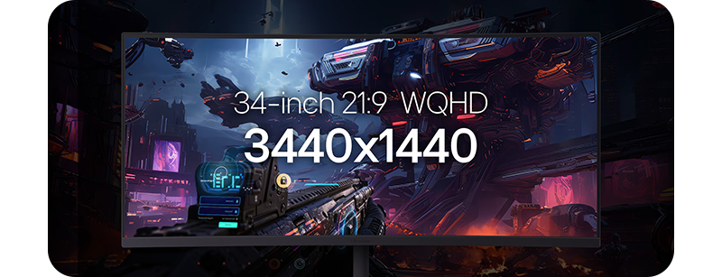 3440 x 1440 Resolution Visual