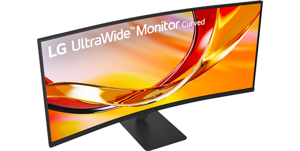 LG Monitor curvature