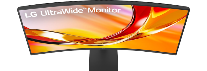 LG Monitor curvature
