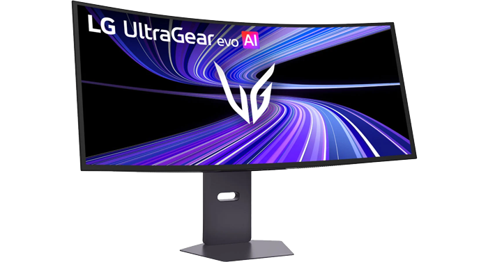 LG Monitor curvature