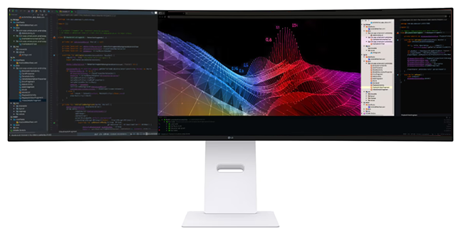 UltraWide Dual QHD Nano IPS Curved Monitor from LG
