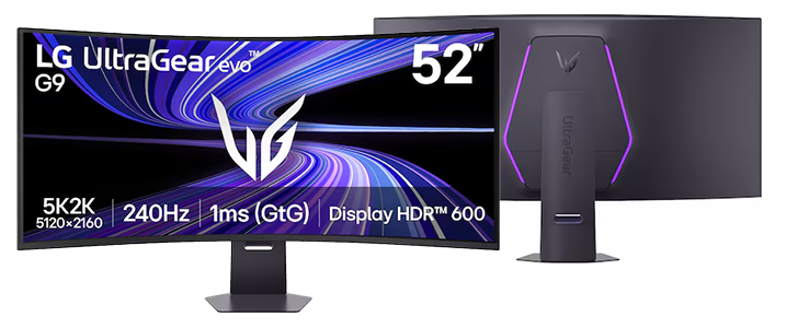 UltraGear™ evo G9 5K2K Curved Gaming Monitor from LG.