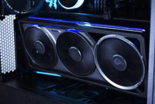 Forward angled GPU.