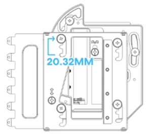 Level 3 mounting height.